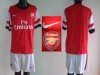 arsenal home soccer jersey red football uniform